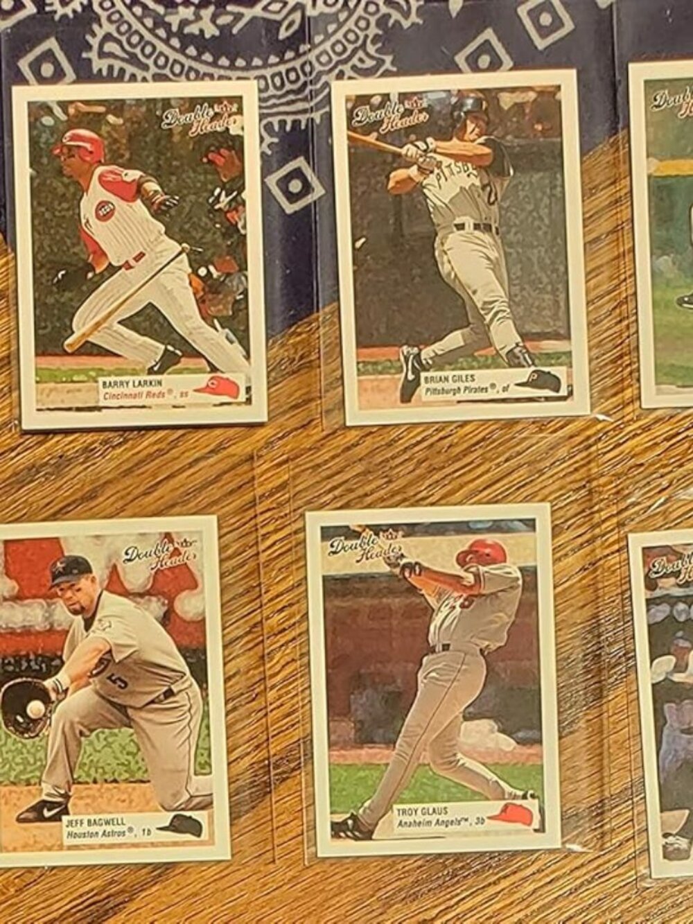 2003 Fleer/Skybox Intl LP® 072 CARD LOT Fleer Double Header™ Collection 3 x 2 ¼